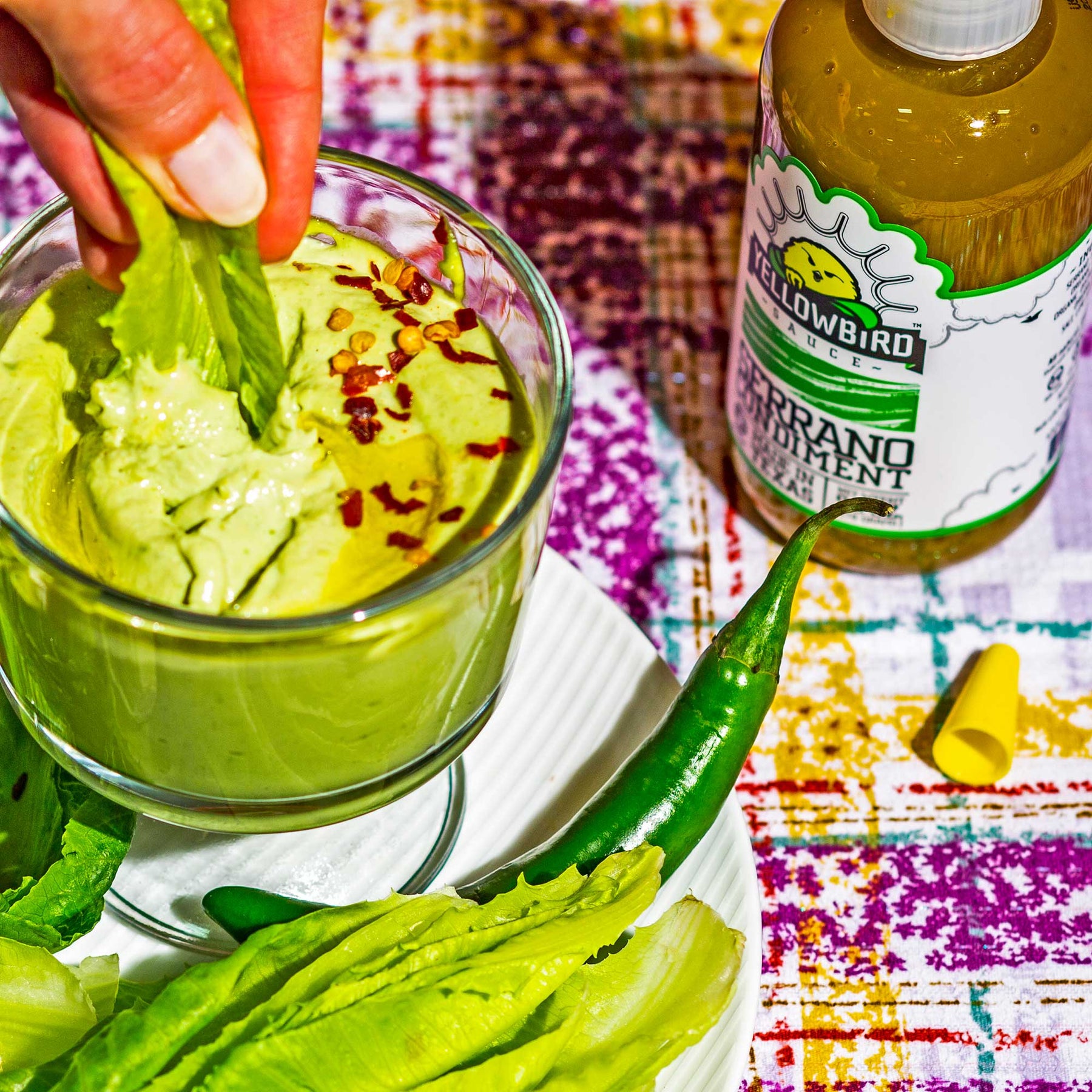 Yellowbird Serrano Tahini