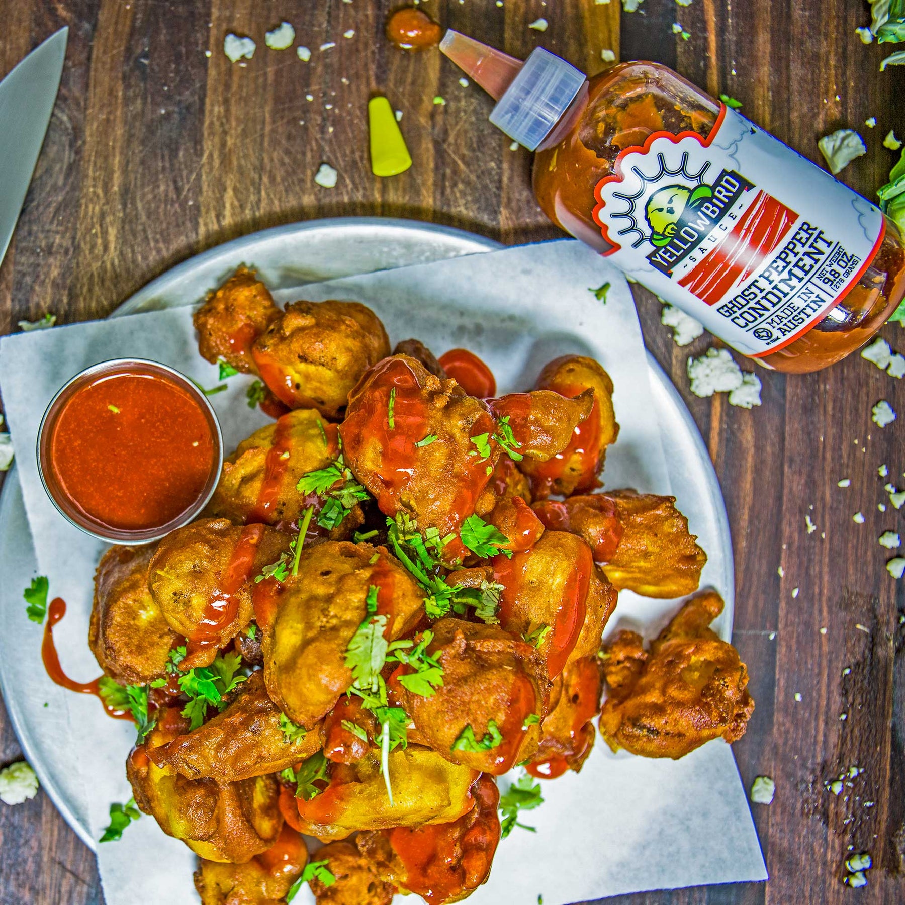 Yellowbird Ghost Pepper Battered Cauliflower