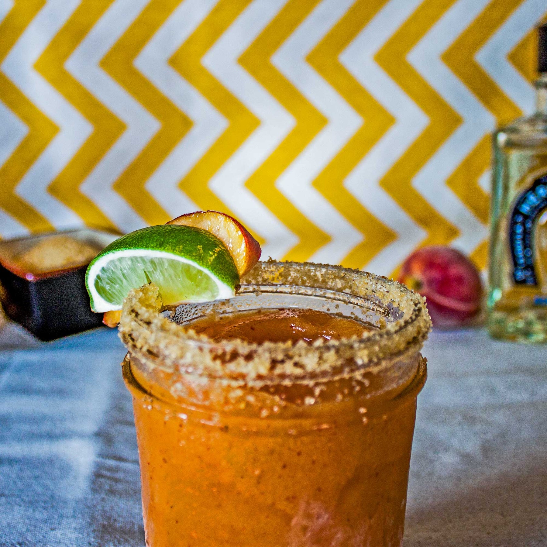 Yellowbird Habanero Peach Frozen Margarita