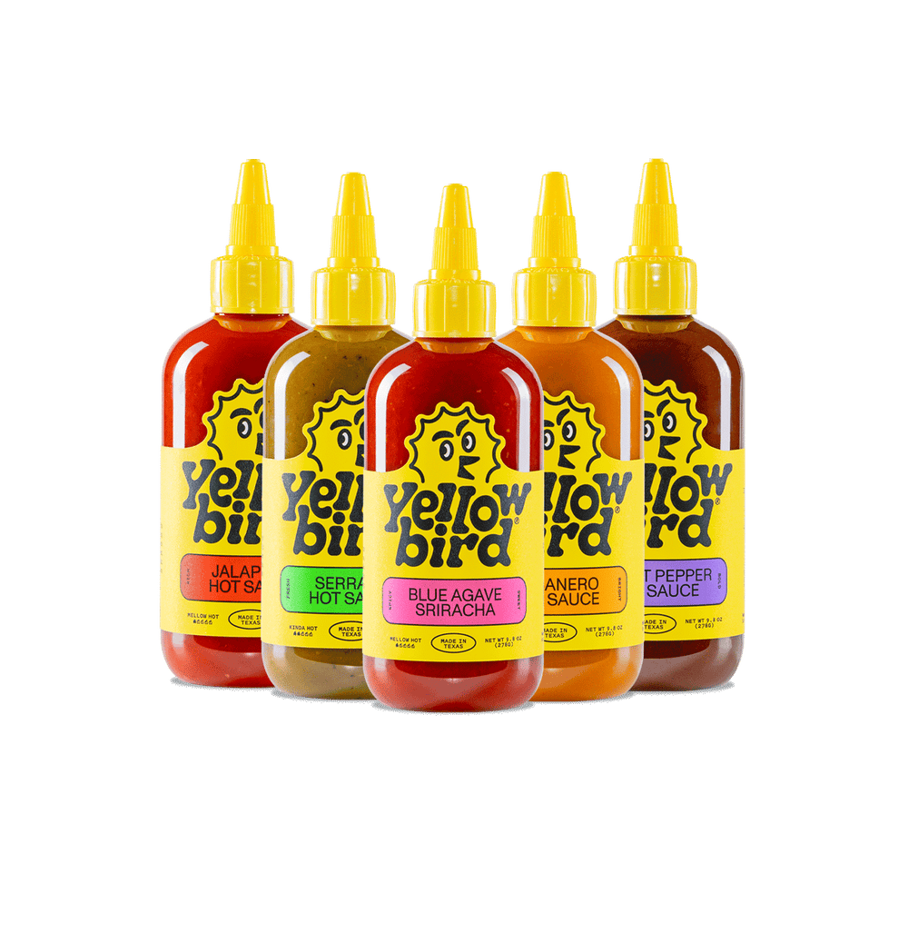 Yellowbird Classic Hot Sauce Variety 5-Pack 9.8 oz.