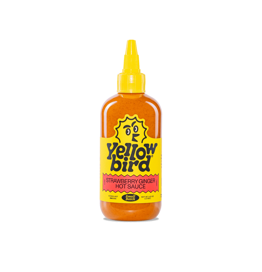 Yellowbird Strawberry Ginger Hot Sauce 9.8 oz.