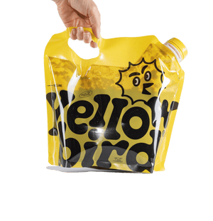 Yellowbird Classic Ghost Pepper Hot Sauce Gallon Flex Bag