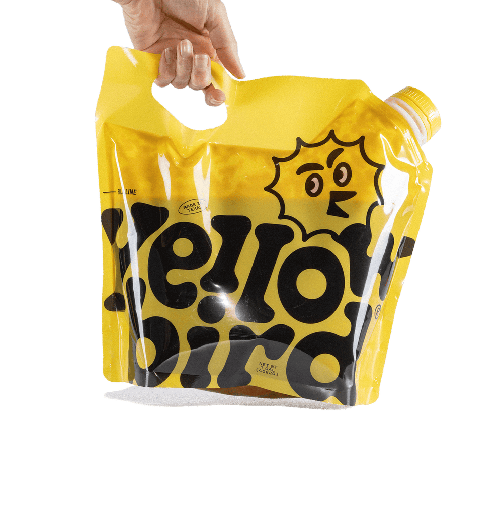 Yellowbird Classic Habanero Hot Sauce Gallon Flex Bag