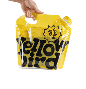 Yellowbird Classic Serrano Hot Sauce Gallon Flex Bag