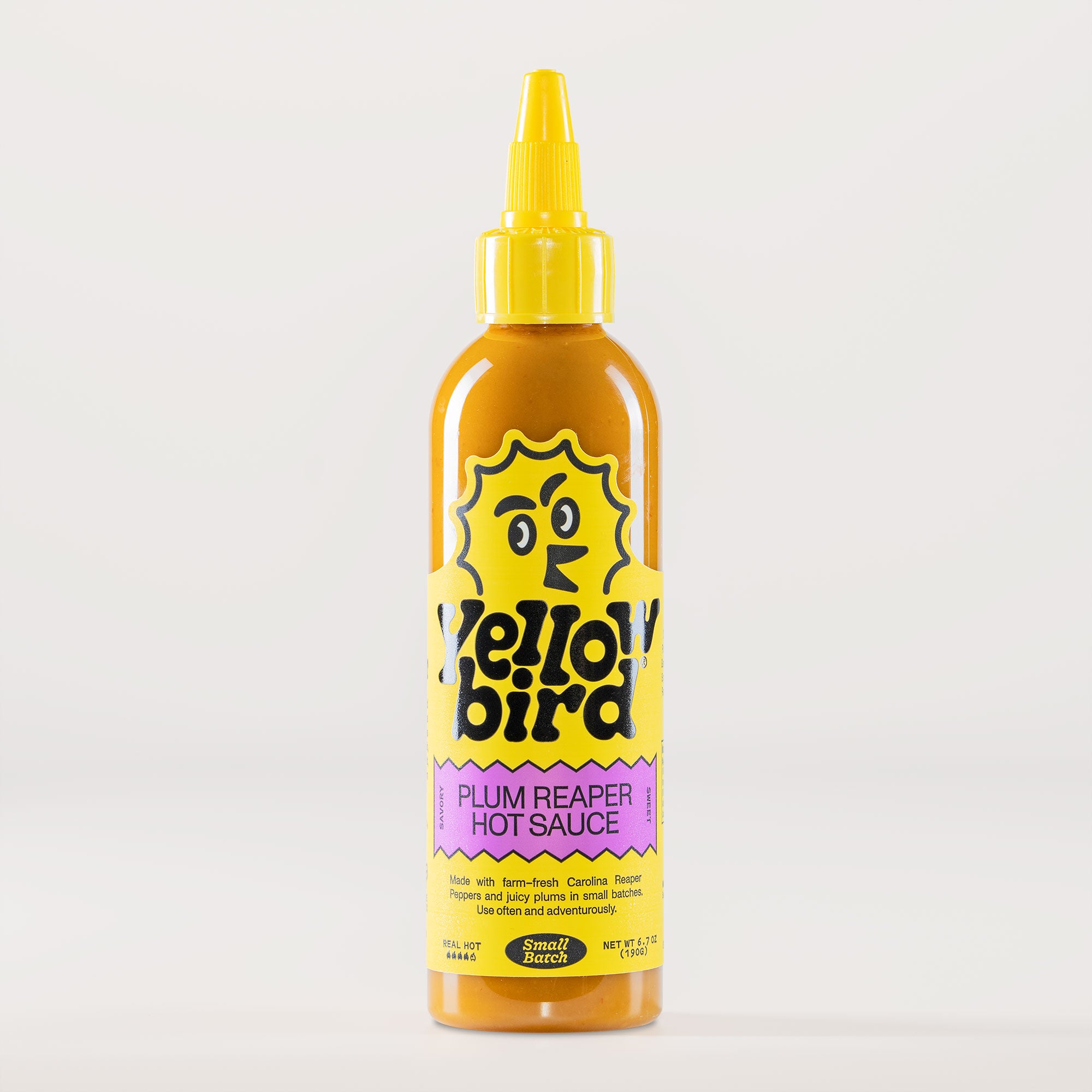 Yellowbird Plum Reaper Hot Sauce 6.7 oz.
