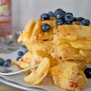 Yellowbird Habanero Cheddar Cornbread Waffle Recipe