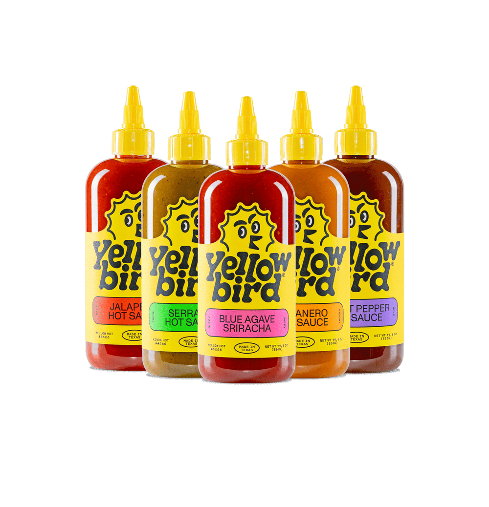 Yellowbird Classic Hot Sauce Variety 5-Pack 19.6 oz.