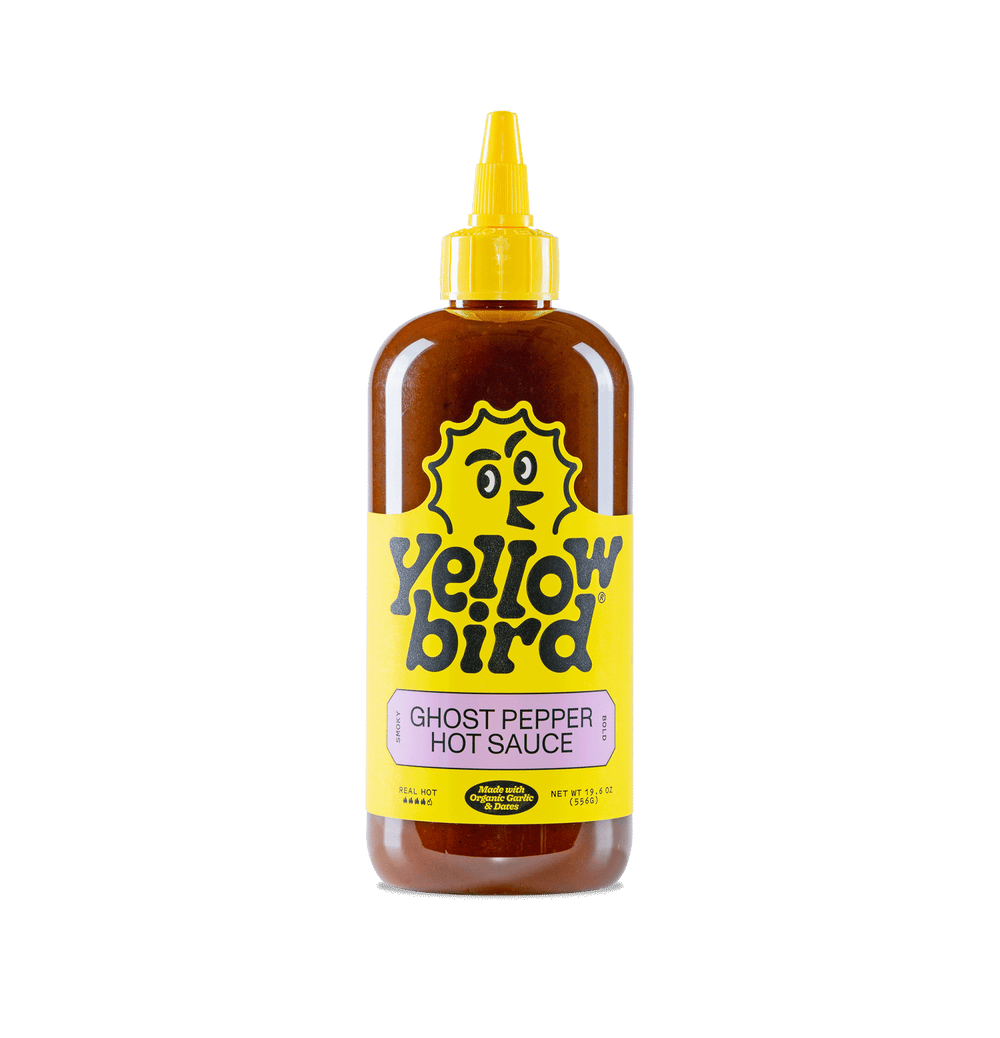 Yellowbird Organic Ghost Pepper Hot Sauce 19.6 oz.