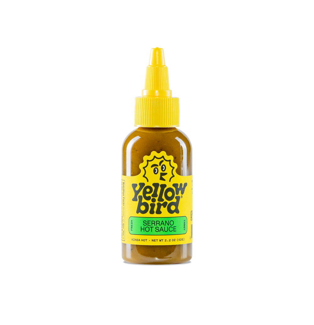 Yellowbird Classic Serrano Hot Sauce 2.2 oz.