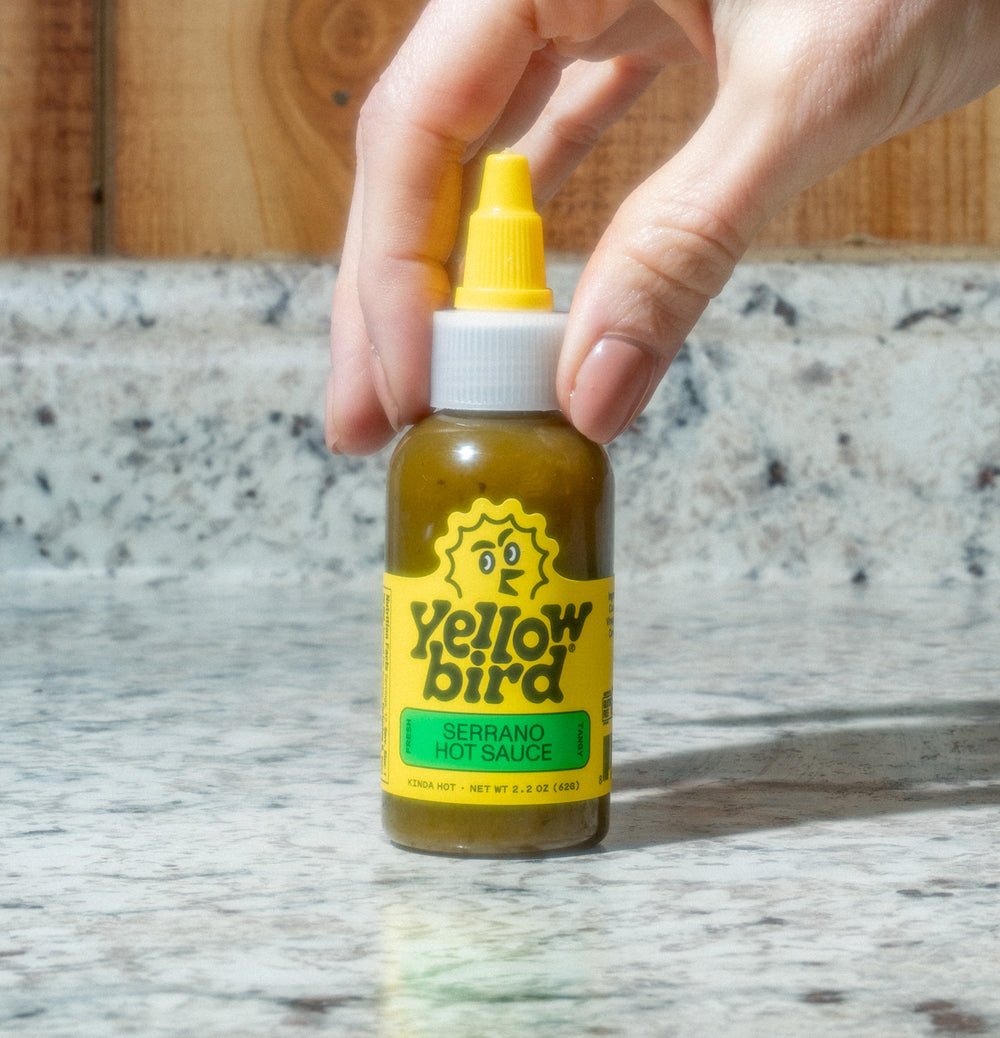 Yellowbird Classic Serrano Hot Sauce 2.2 oz.