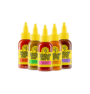 Yellowbird Classic Hot Sauce Variety 5-Pack 2.2 oz. Gift Set 