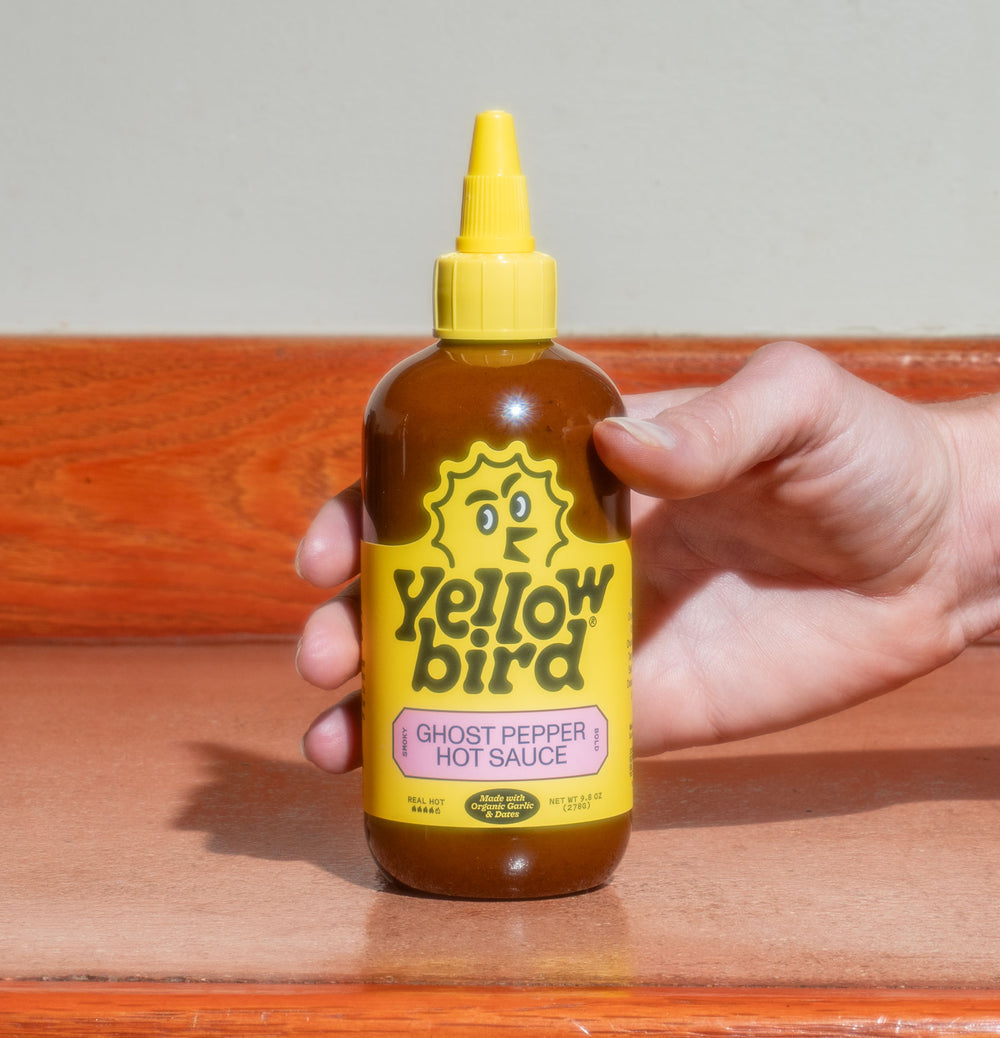 Yellowbird Made with Organic Ghost Pepper Hot Sauce 9.8 oz.