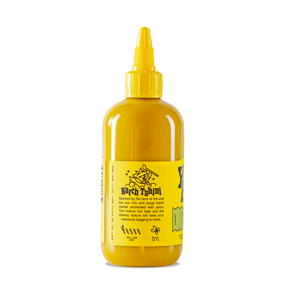 Yellowbird Hatch Tahini Hot Sauce 9.8 oz. description