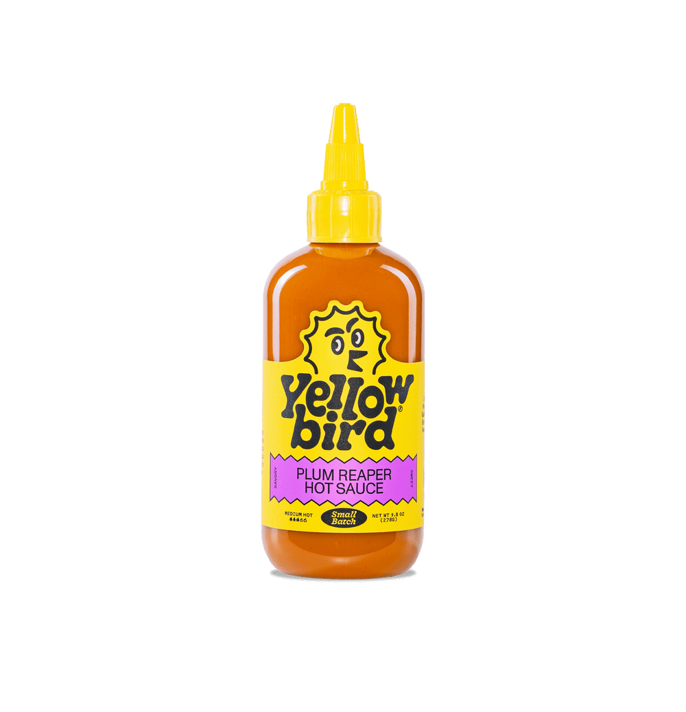 Yellowbird Plum Reaper Hot Sauce 9.8 oz.