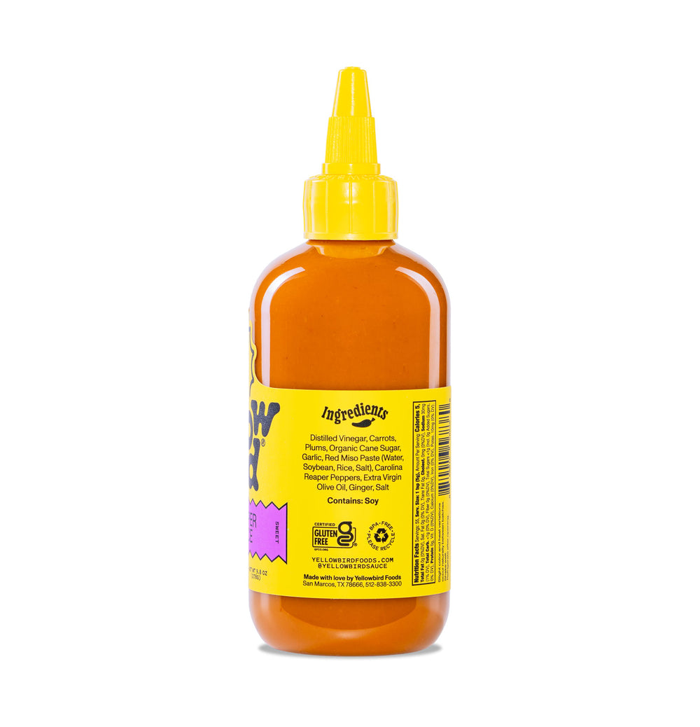Yellowbird Plum Reaper Hot Sauce 9.8 oz. Ingredients