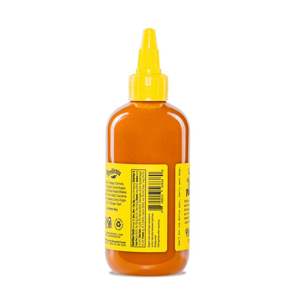 Yellowbird Plum Reaper Hot Sauce 9.8 oz. nutrition facts