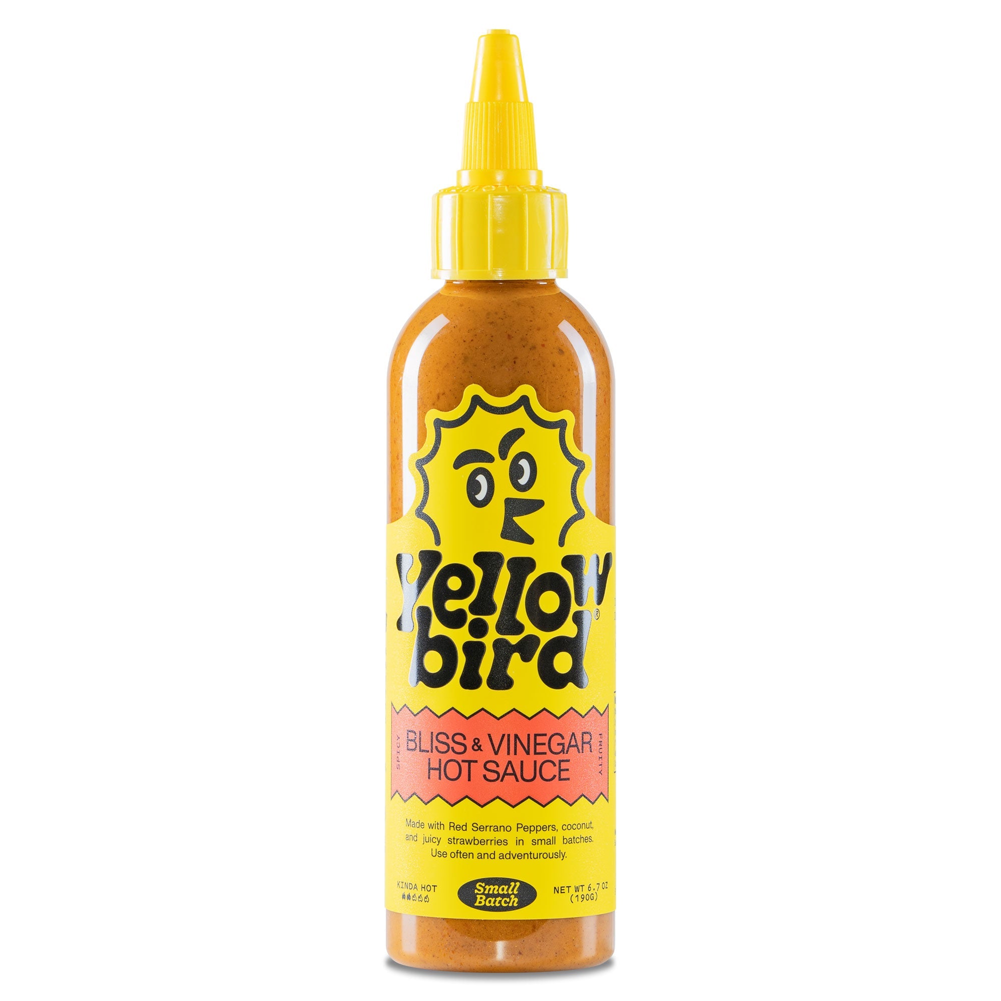 Yellowbird Bliss & Vinegar Hot Sauce 6.7 oz.