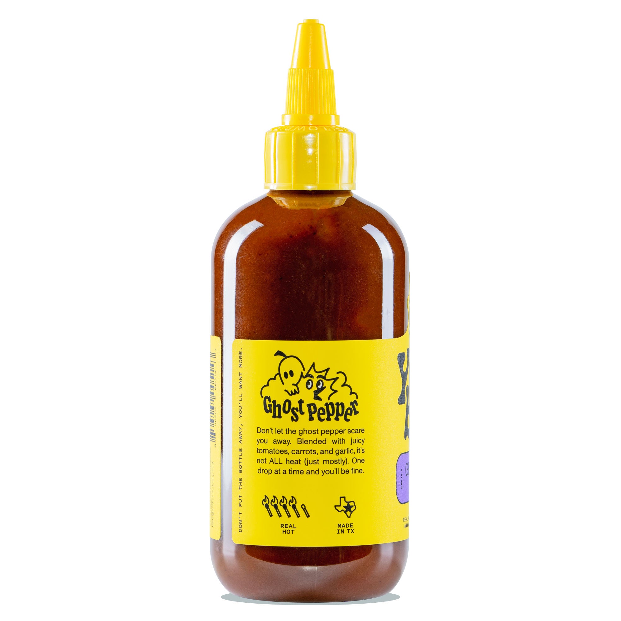 Yellowbird Classic Ghost Pepper Hot Sauce 9.8 oz. description