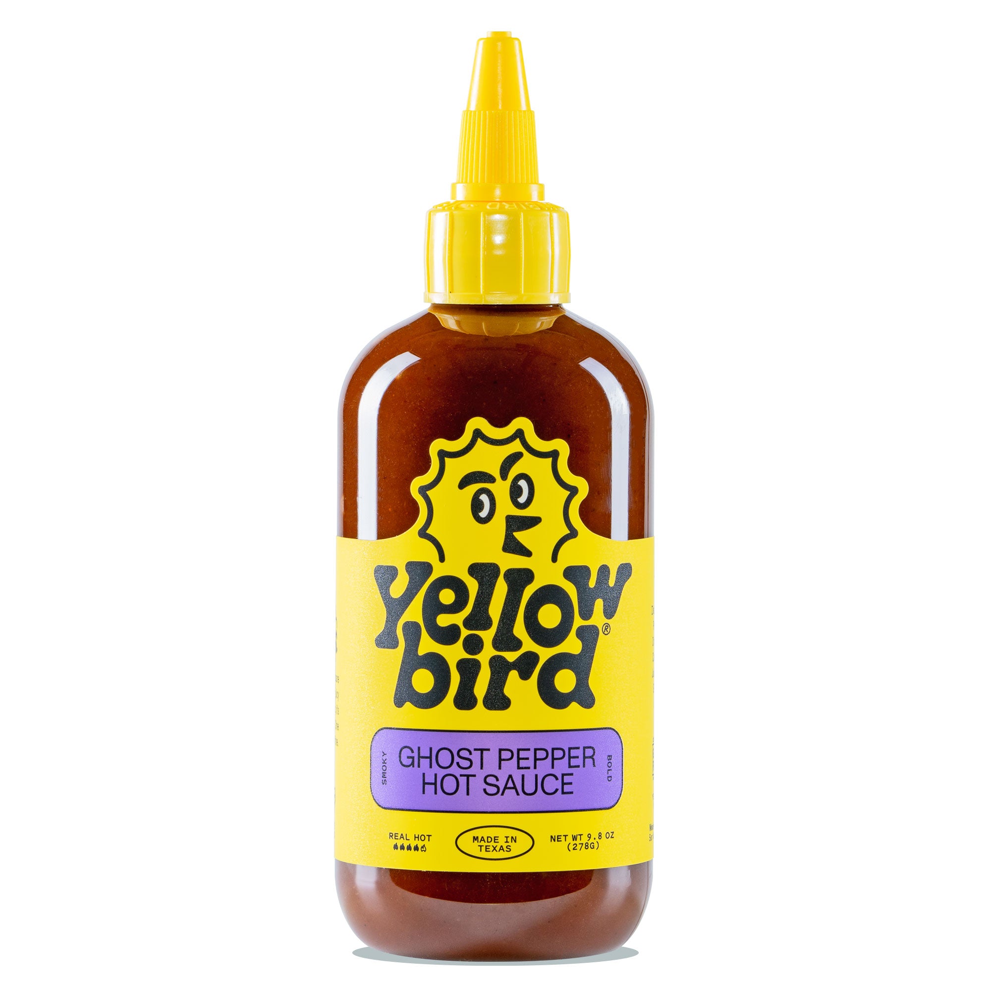 Yellowbird Classic Ghost Pepper Hot Sauce 9.8 oz.