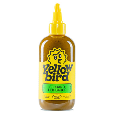 Yellowbird Classic Serrano Hot Sauce 9.8 oz.