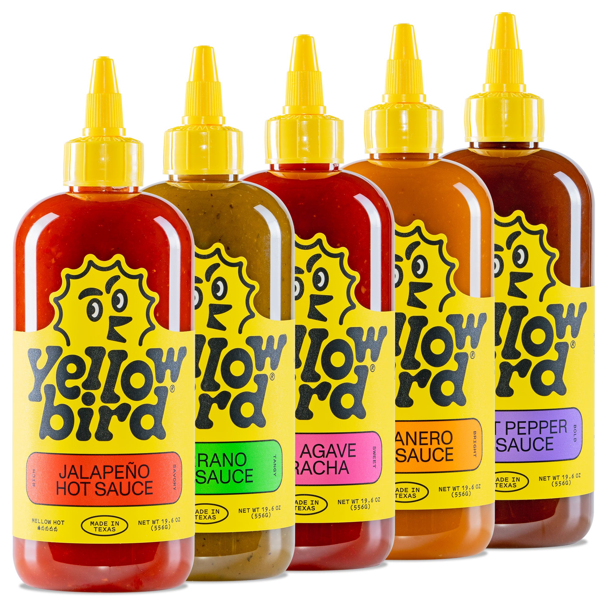19.6 oz. Classic Hot Sauce Variety 5–Pack