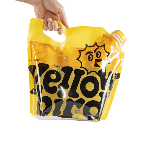 Yellowbird Classic Jalapeño Hot Sauce Gallon Flex Bag