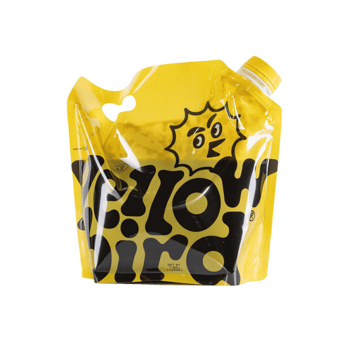 Yellowbird Classic Serrano Hot Sauce Gallon Flex Bag