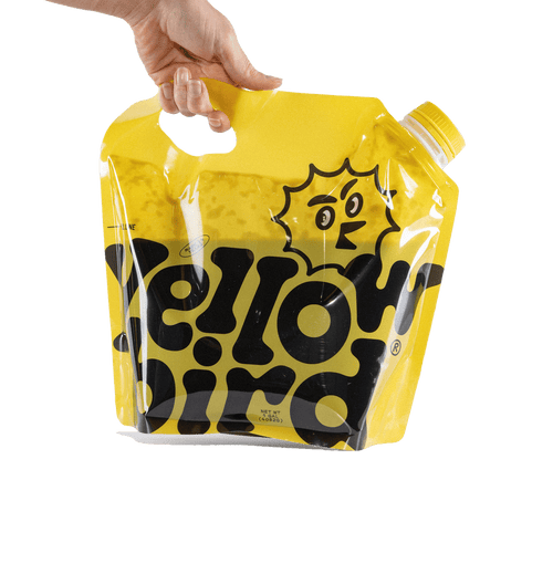 Yellowbird Classic Serrano Hot Sauce Gallon Flex Bag