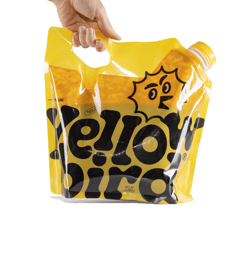 Yellowbird Classic Blue Agave Sriracha Gallon Flex Bag