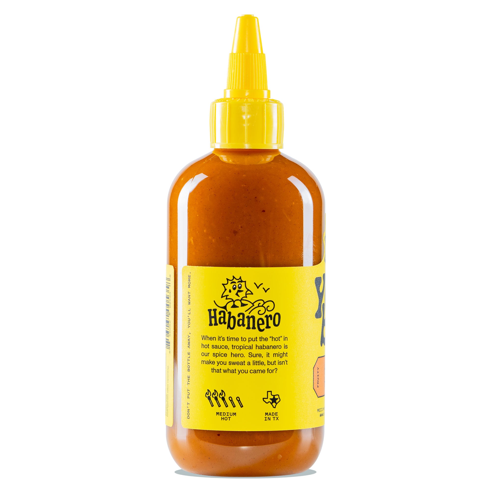 Yellowbird Organic Habanero Hot Sauce 9.8 oz. description