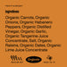 Yellowbird Organic Habanero Hot Sauce Ingredients